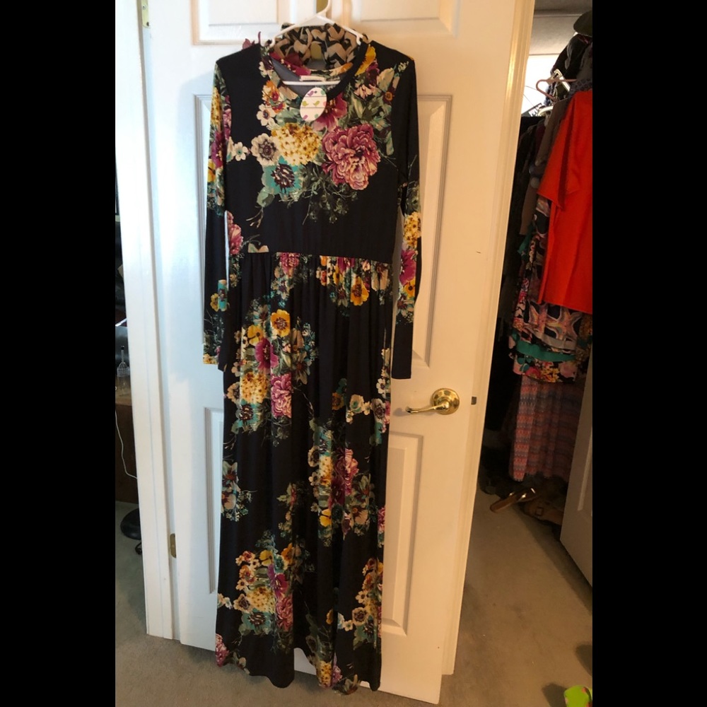 Brand new Long Sleeve Boutique Dress